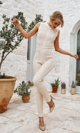 Pearl Tone Jumpsuit